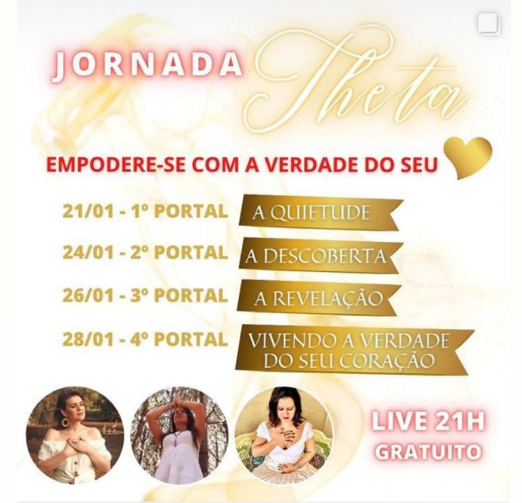Live: Jornada Theta - Empodere-se com a verdade do seu ❤️