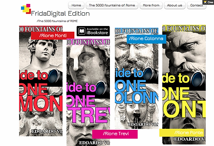 Fountains of Rome, FridaDigital Edition, ebokk