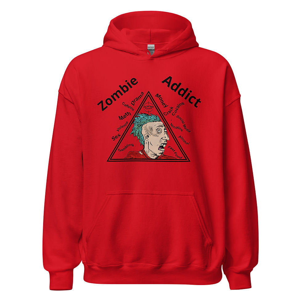 Thumbnail: Zombie Addict Hoodie BL