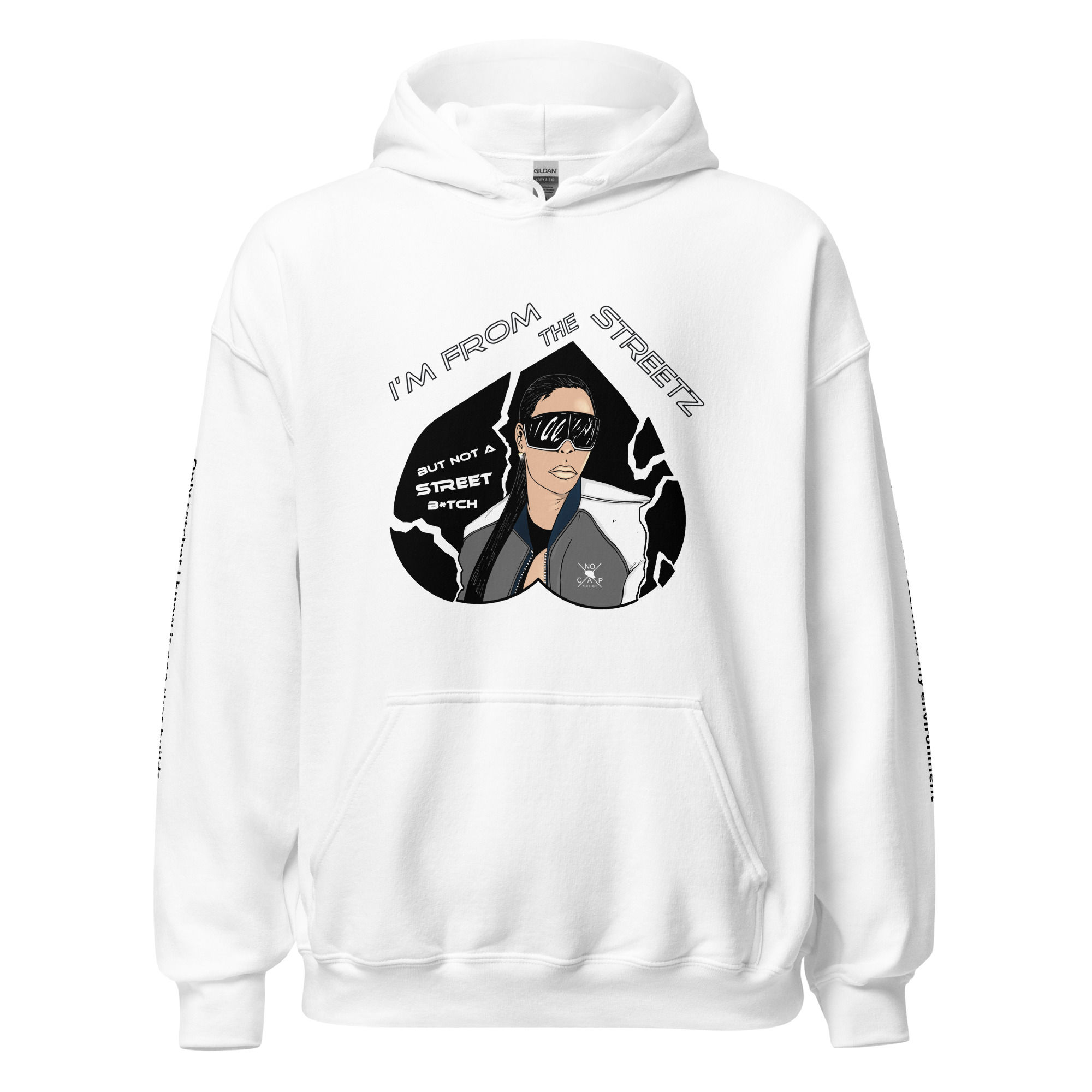 From The Streetz Women's BLK Hoodie