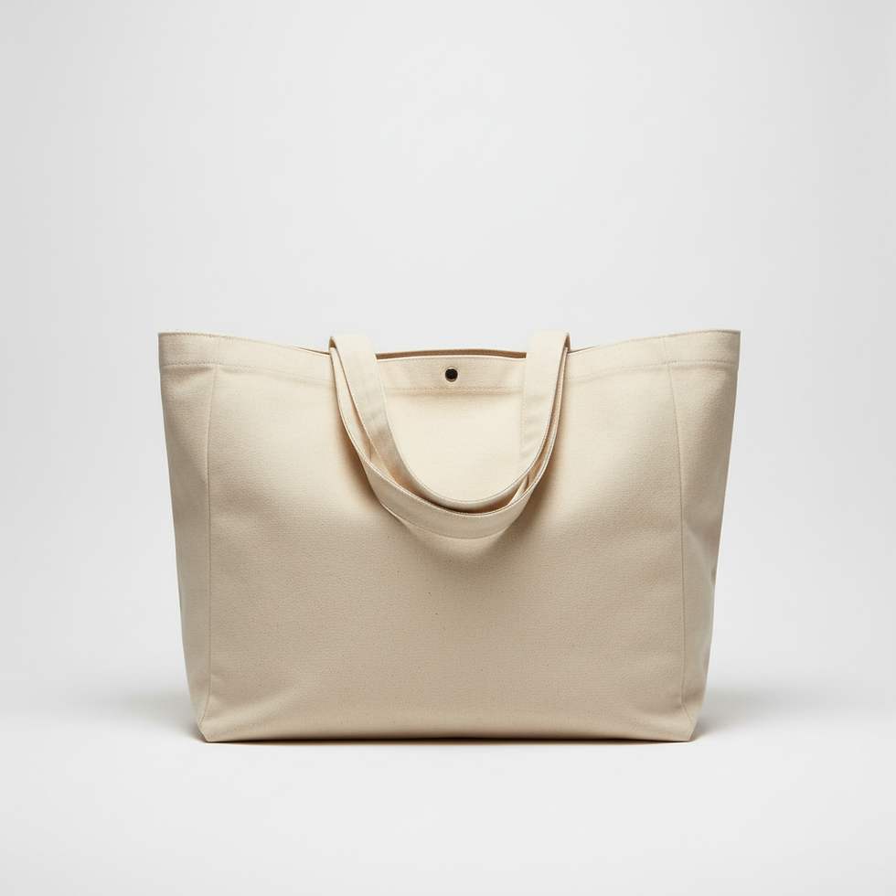 Large Canvas Tote