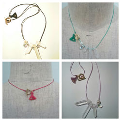 クリスタ  ルスティックネックレス