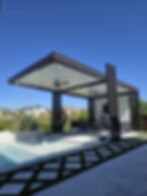 37th Aluminum team designing custom pergola project in Texas