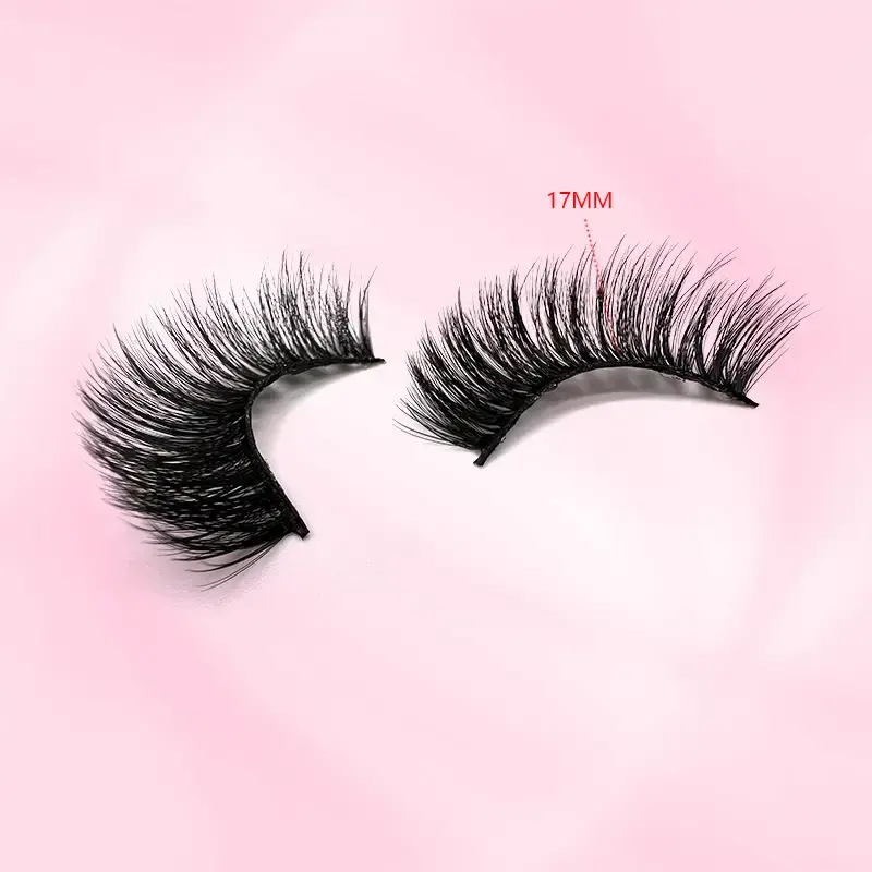 10 Pairs 3D Fluffy Faux Mink Thick Curling Lashes