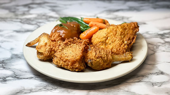 Golden Fried Chicken Dinner