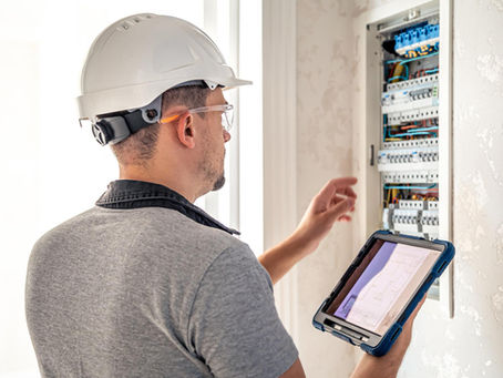 Home electrical panel inspection by Newport Coast Electric Orange County CA