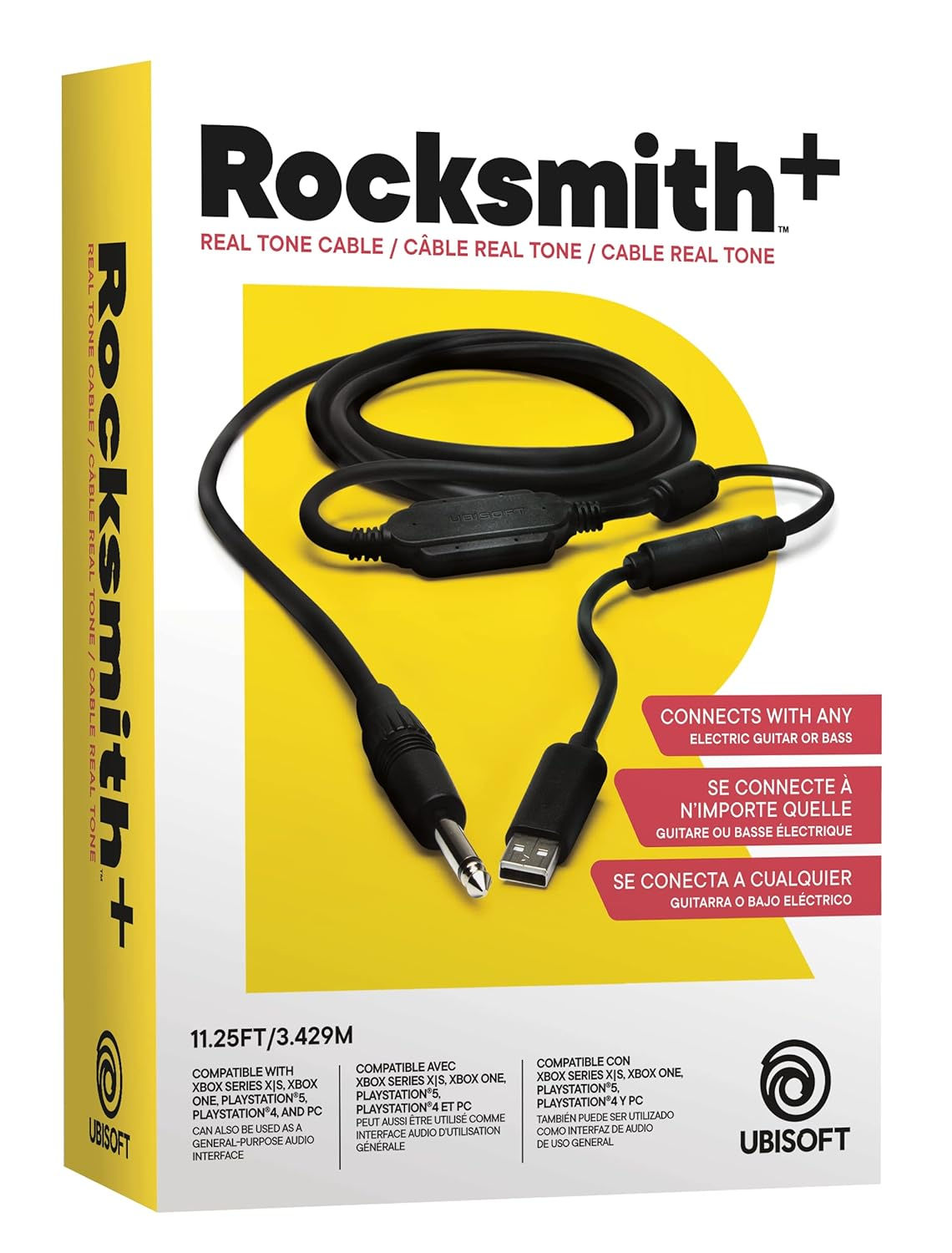 Rocksmith Ubisoft Guitar Cable