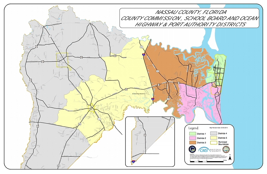 Nassau County School District Map Maping Resources