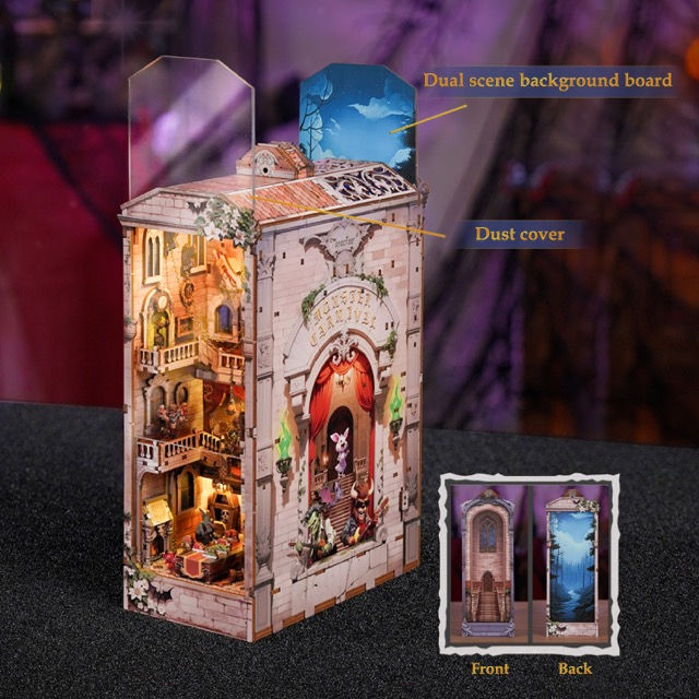 Thumbnail: Monster Carnival Large Book Nook