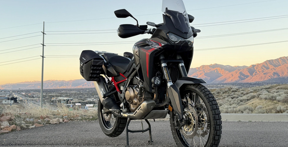 A photo of a 2020 Africa Twin