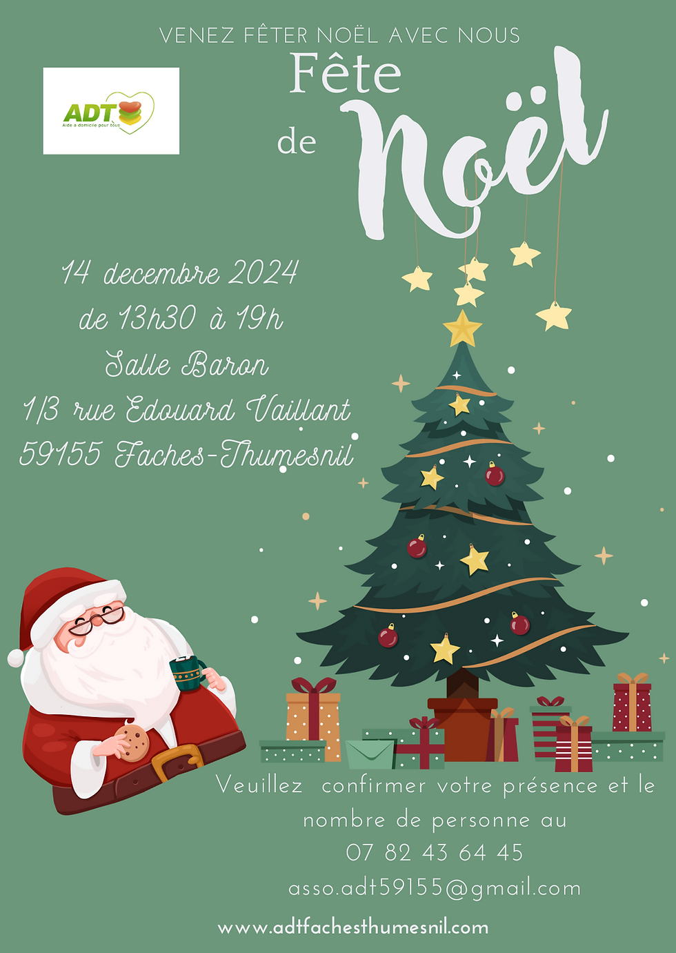 Joyeux Noël!!!! Fetez Noël avec nous!!!!