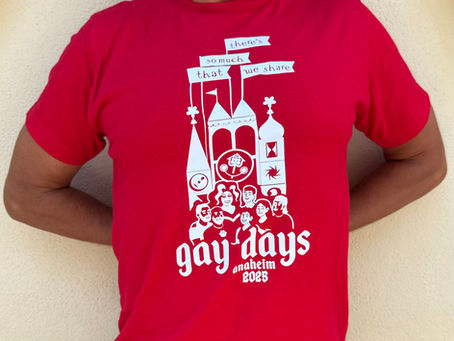 Our 2025 Gay Days Shirt is HERE!