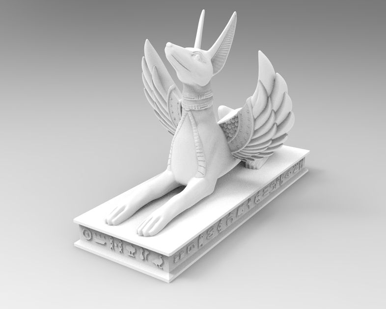 ANUBI 3D DOG 3D MODEL, RHINO, BLENDER, KEYSHOT, 3D MODELING  Golden - Glass- Red Egypt - Egitto - Bicchiere - Glass - Bottiglia - Calice - Portavino - WineHolder - 3D -Rendering - Architectural - Project - Modeling - Scan - Scansione - Modellazione Digitale - 3DModel - Q3DLab - Qconsulting - Italia- 3D print