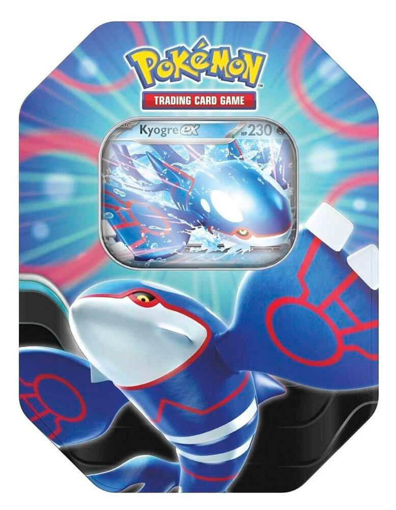 Pokémon TCG: Azure Legends Tin (Kyogre ex) — Factory Sealed