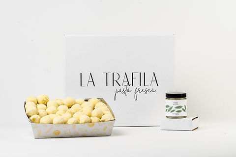 palnadiya The Premium Cream 80g 2個セット Cacio e Pepe Stuffed Gnocchi Pasta Kit | La Trafila
