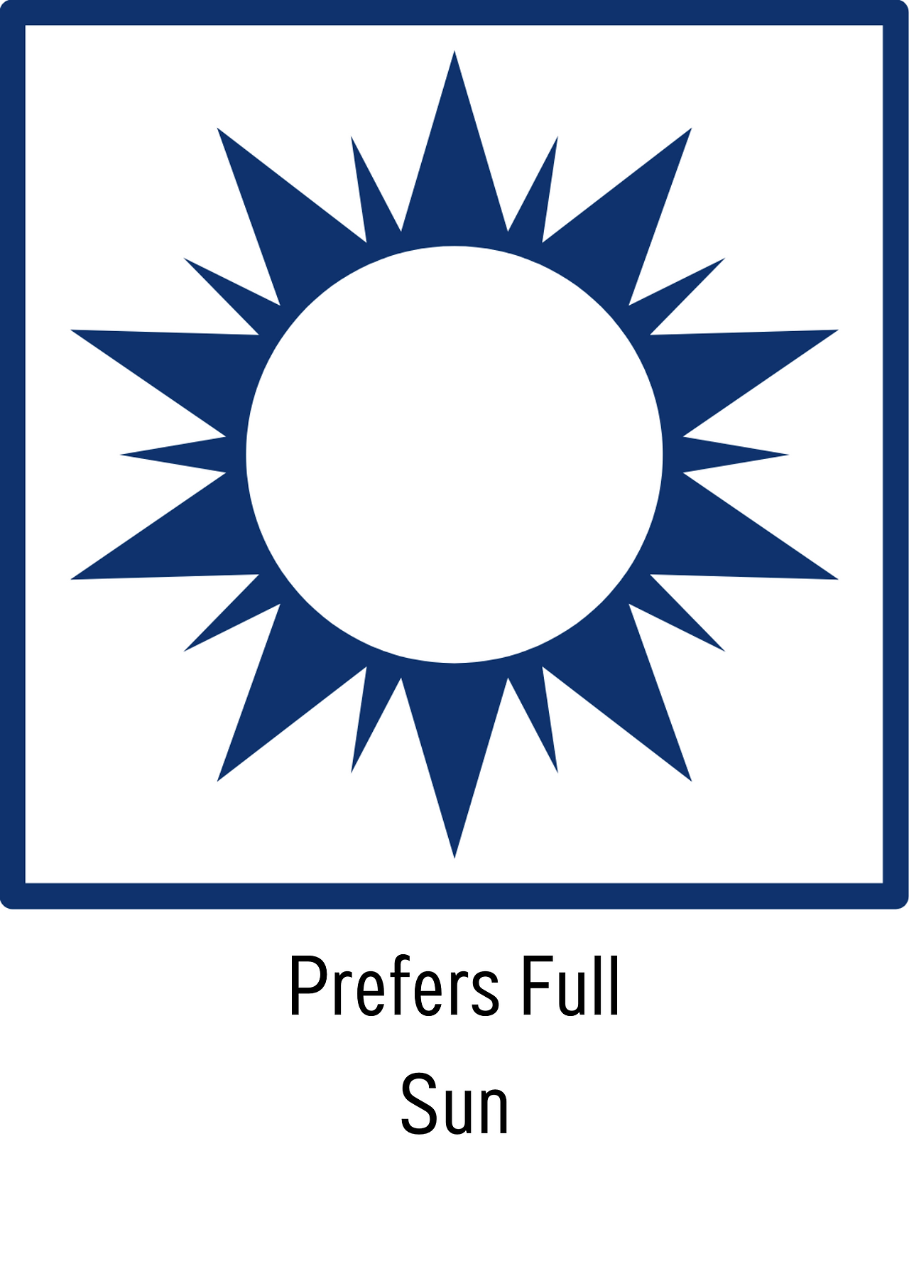 Prefers Full Sun