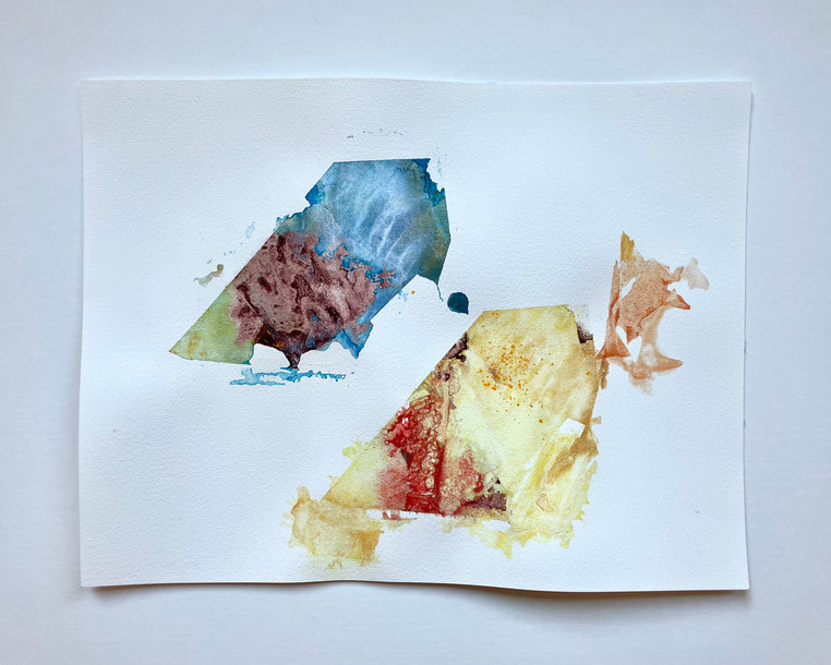 2022
Oil and acrylic on paper
12 x 16 inches