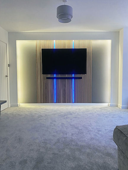 Media Wall Paneling