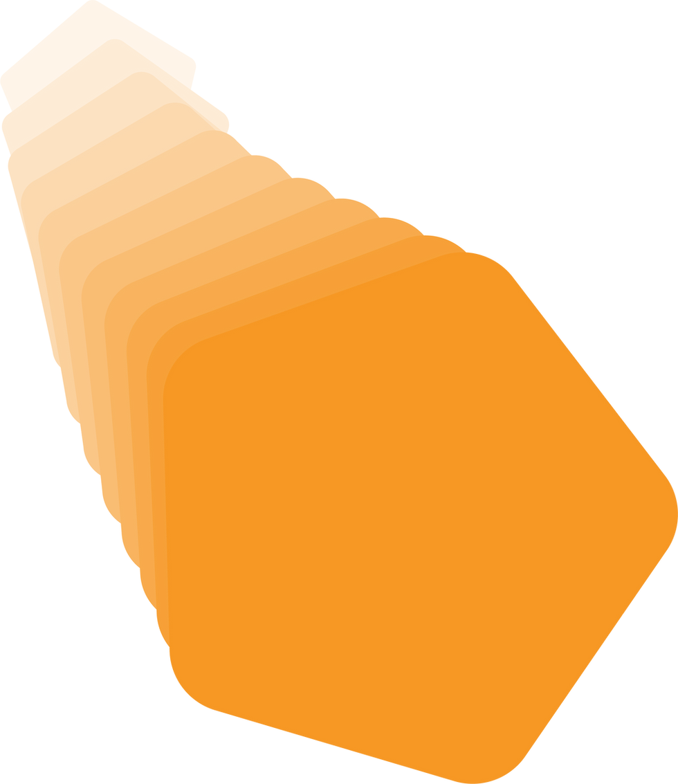 Orange design element