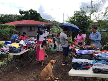 BF farm clothes giveaway to poor