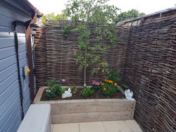 raised flower bed