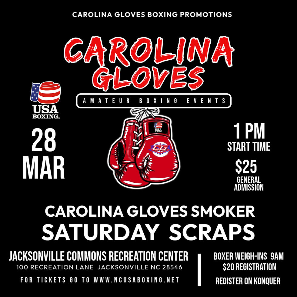 SATURDAY SCRAPS - Carolina Gloves Two-Day Smoker 
