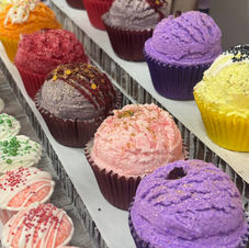 Luxury Creamy Fizzing Bath Cup Cake Melts