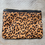 Thumbnail: Banana Republic leopard skin clutch 
