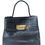 Thumbnail: Vintage croc-embossed leather bag