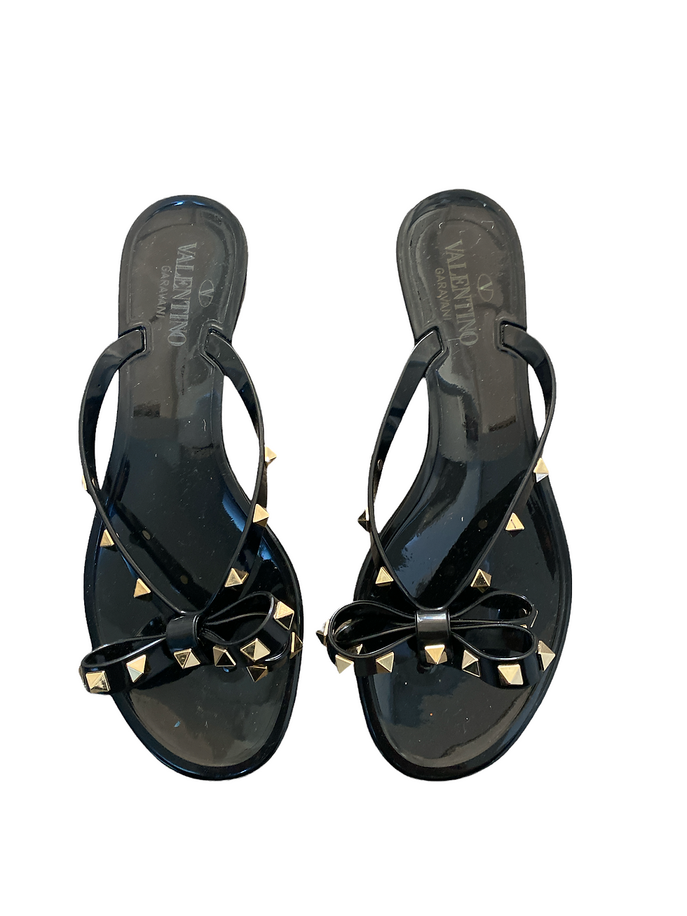 Valentino Garavani rock stud flat