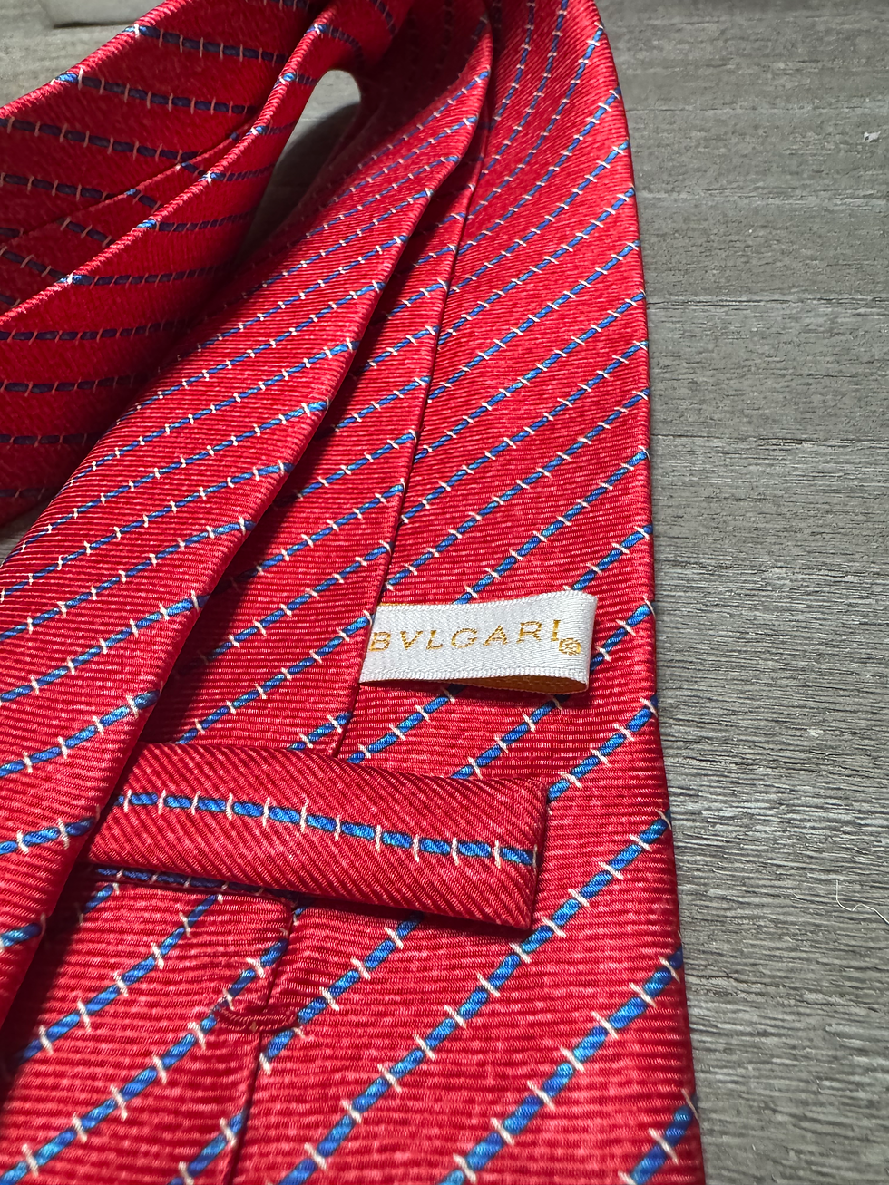 Thumbnail: Bvlgari silk tie