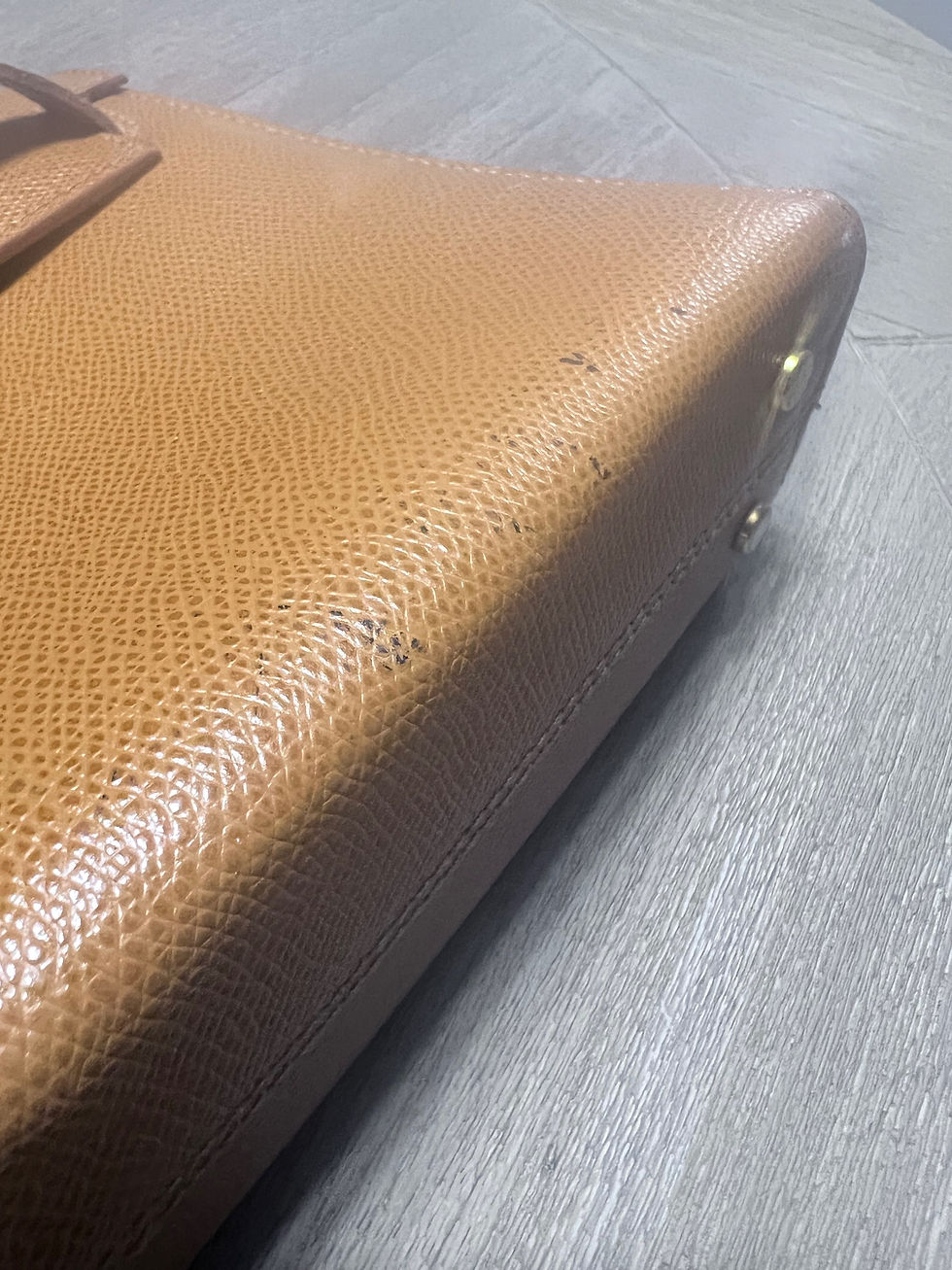 Thumbnail: Vintage Sabatier kelly inspired bag