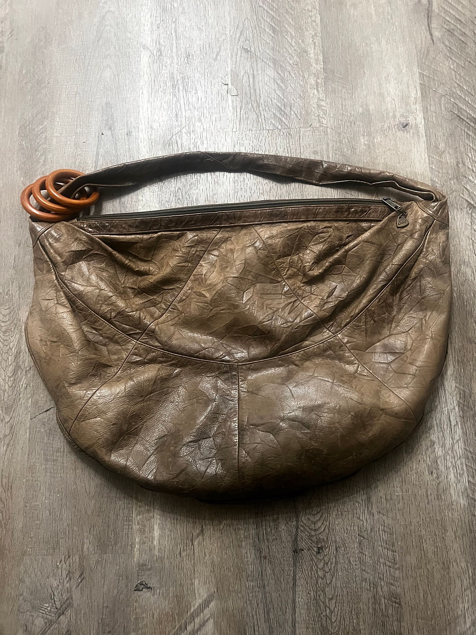 Thumbnail: Vintage Brio Leather Hobo
