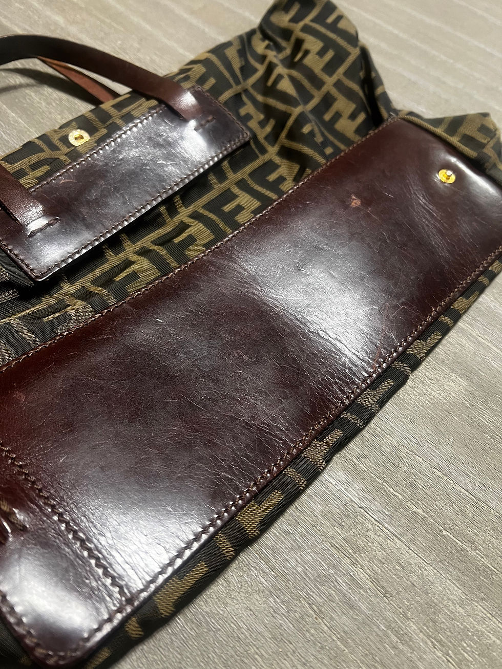 Thumbnail: Vintage Fendi Tote (roll up bag)