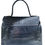 Thumbnail: Vintage croc-embossed leather bag