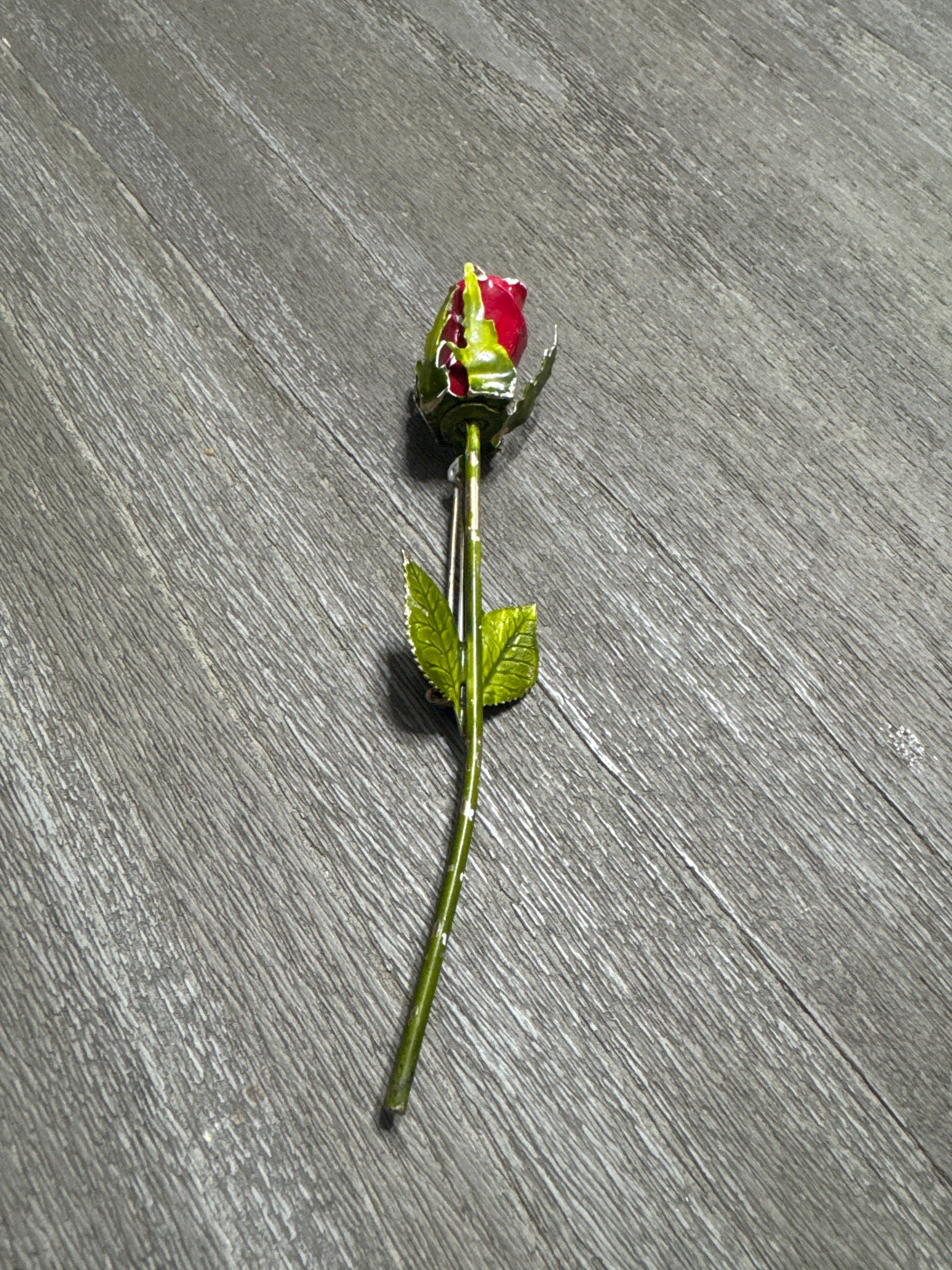 Vintage Rose Brooch
