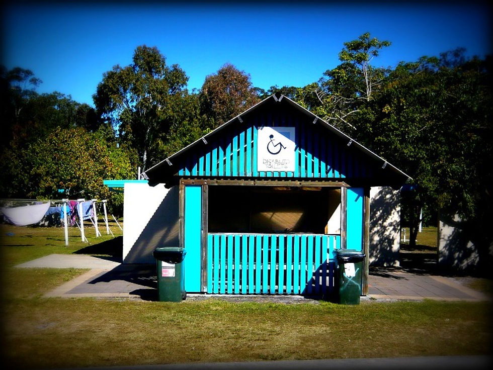 Undercover BBQ Area & Showers