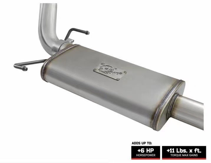 Thumbnail: Toyota FJ Cruiser 07-22 aFe Power CatBack Exhaust Single Split Rear Exit