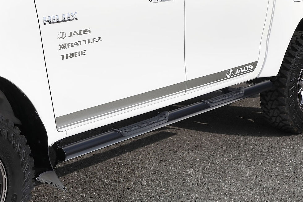 Thumbnail: Toyota Hilux 07-22 Jaos Side Step(Black) For Hilux 125
