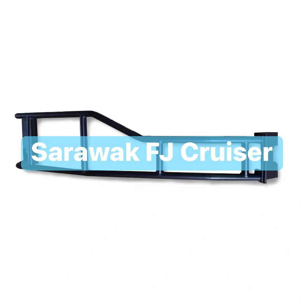 Thumbnail: Toyota FJ Cruiser 07-22 DEEZEE Ultra Black Mounted Ladder