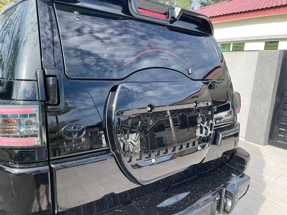 Thumbnail: Toyota FJ Cruiser 07-21 Deleted Tires Cover Mark2