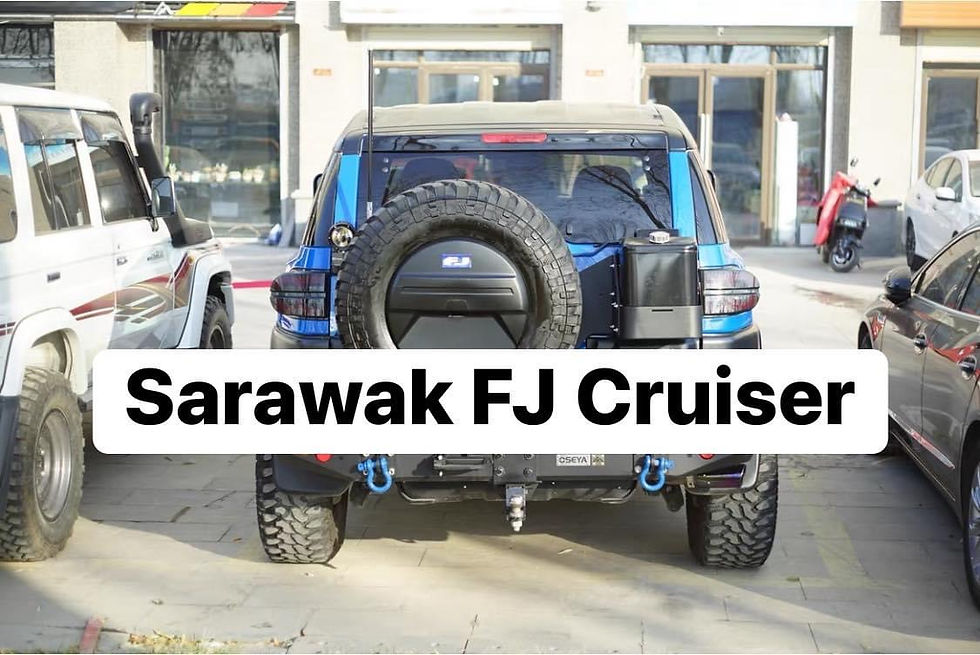 Thumbnail: Toyota FJ Cruiser 07-22 Rear Oil Drum Bracket