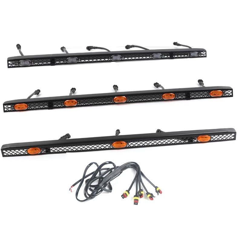 Thumbnail: Toyota FJ Cruiser 07-21 Bonnet Hood Lights Bar Decor