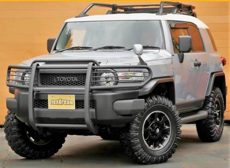 Thumbnail: Toyota FJ Cruiser 07-22 IKON Bull Bar Grille Guard