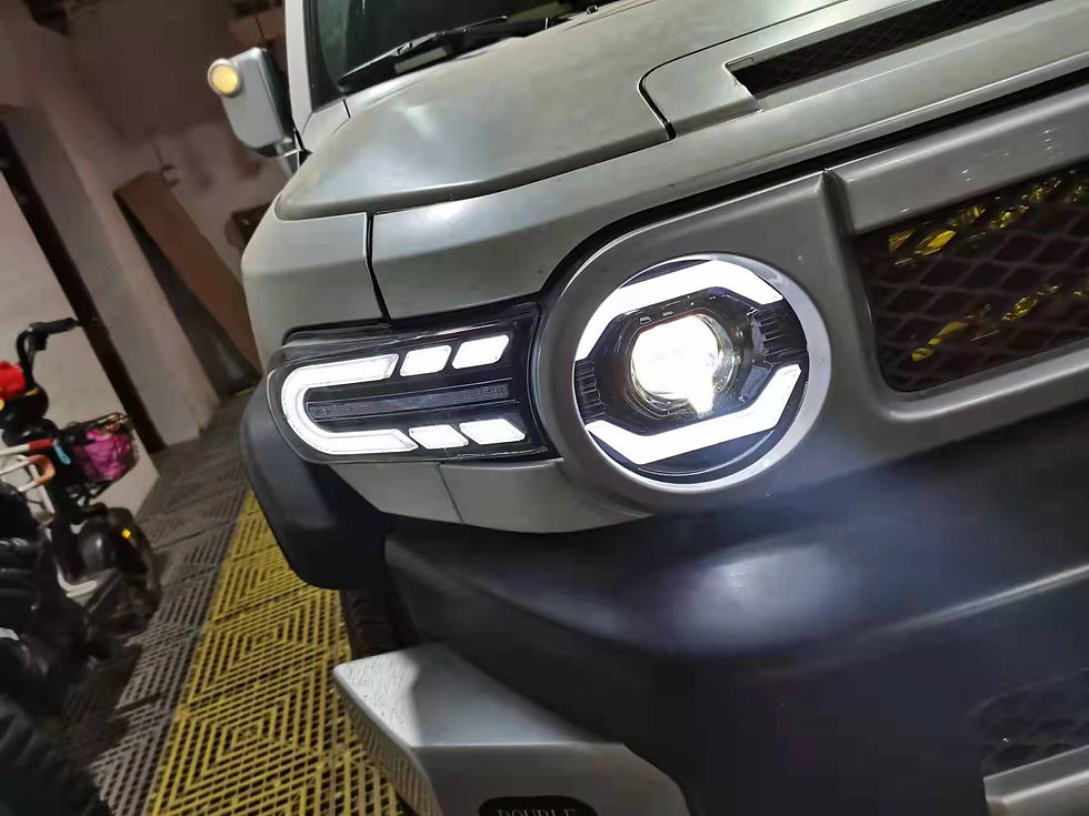 Thumbnail: Toyota FJ Cruiser 07-22 ANZO Waterfalls Headlamp set
