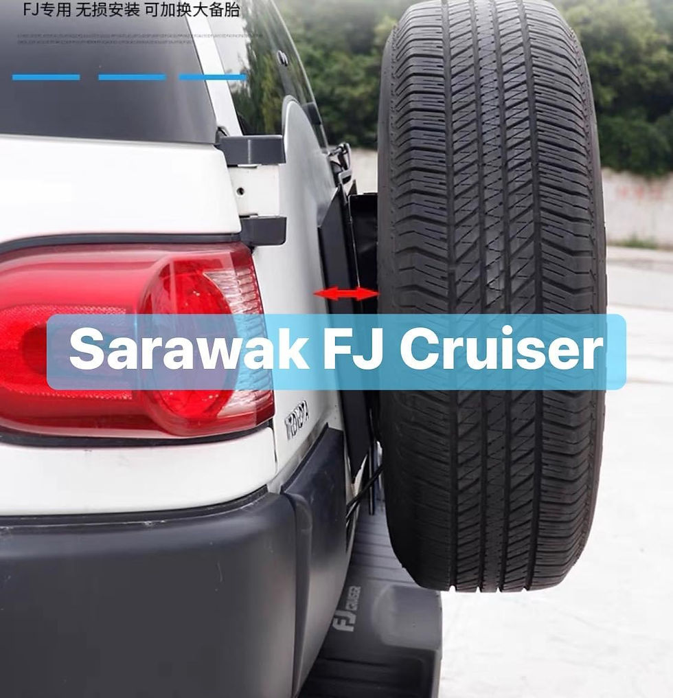 Thumbnail: Toyota FJ Cruiser 07-22 Spare Tires Spacer