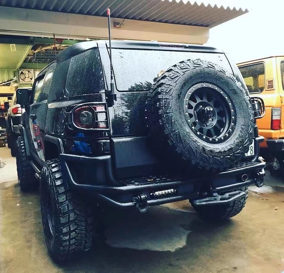 Thumbnail: Toyota FJ Cruiser Baja Rear Extreme Bumper
