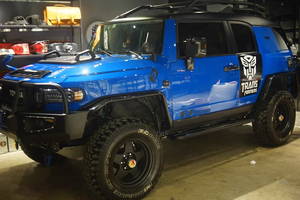 Thumbnail: Toyota FJ Cruiser 07-21 Transformers 3M Sticker
