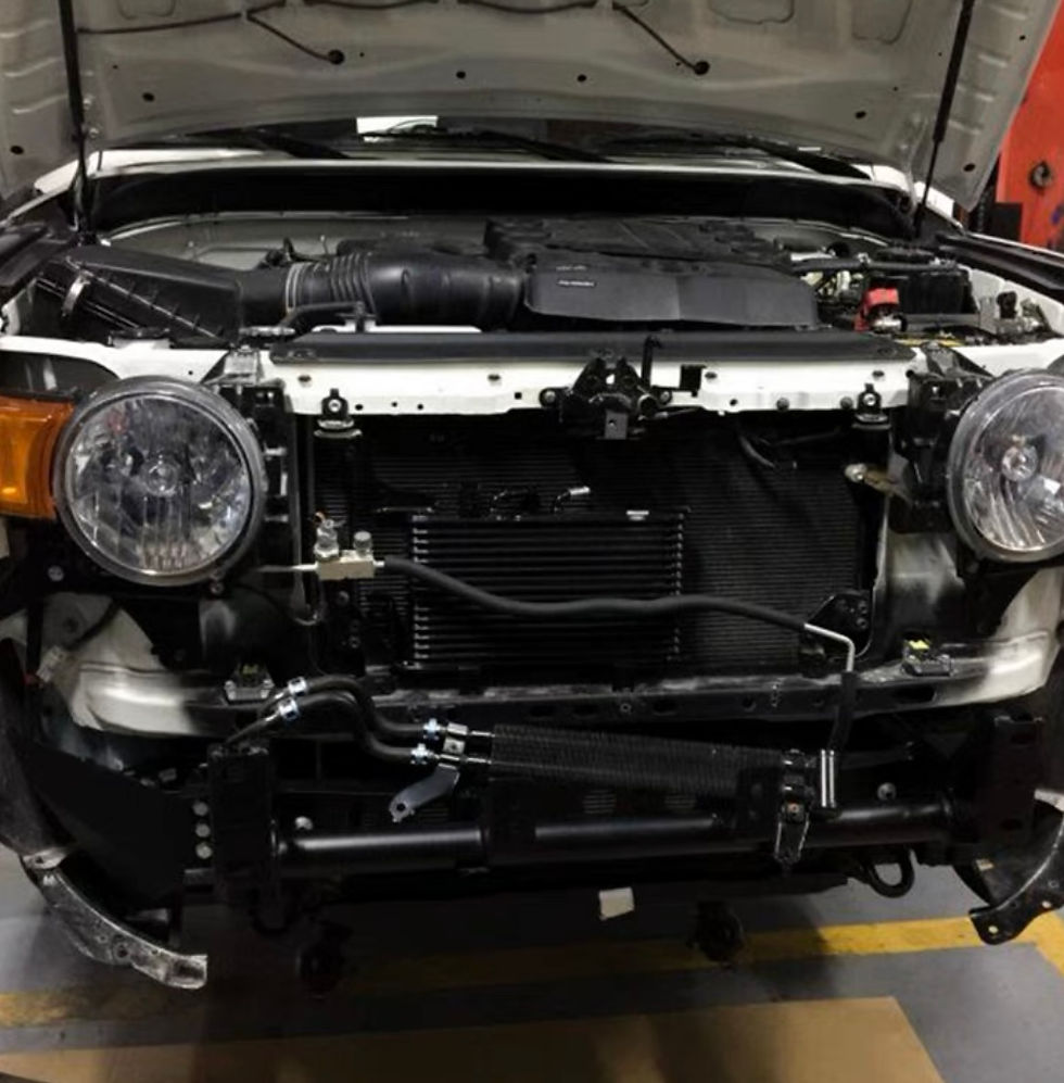 Thumbnail: Toyota FJ Cruiser Transmission Cooler Kit