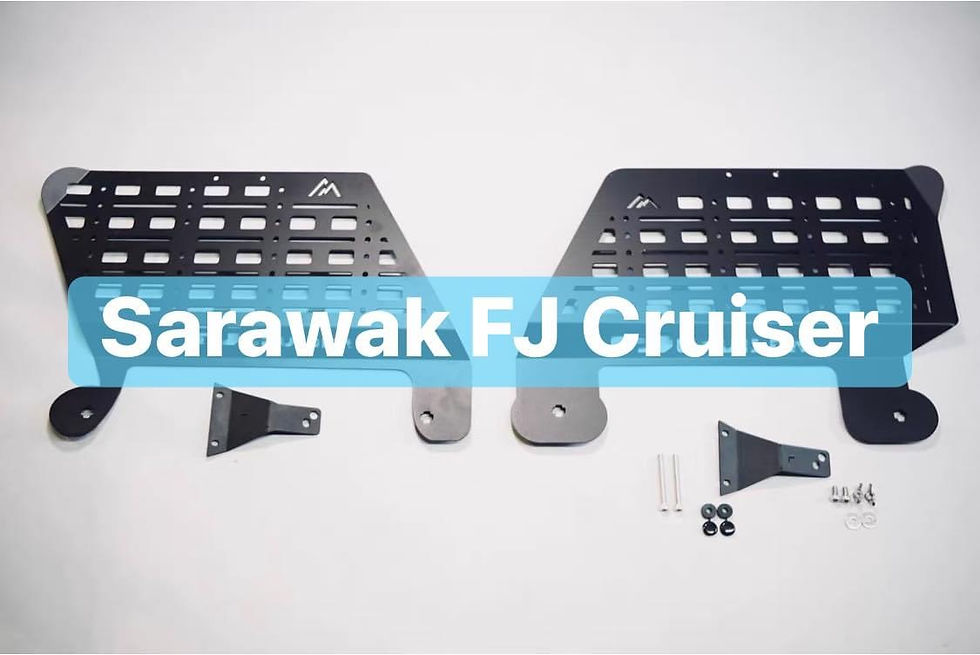 Thumbnail: Toyota FJ Cruiser 07-22 Rear Side Interior Luggage Holder